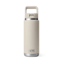 Yeti Rambler 26oz Insulated Bottle with Colour Matched Straw Cap - Cape Taupe