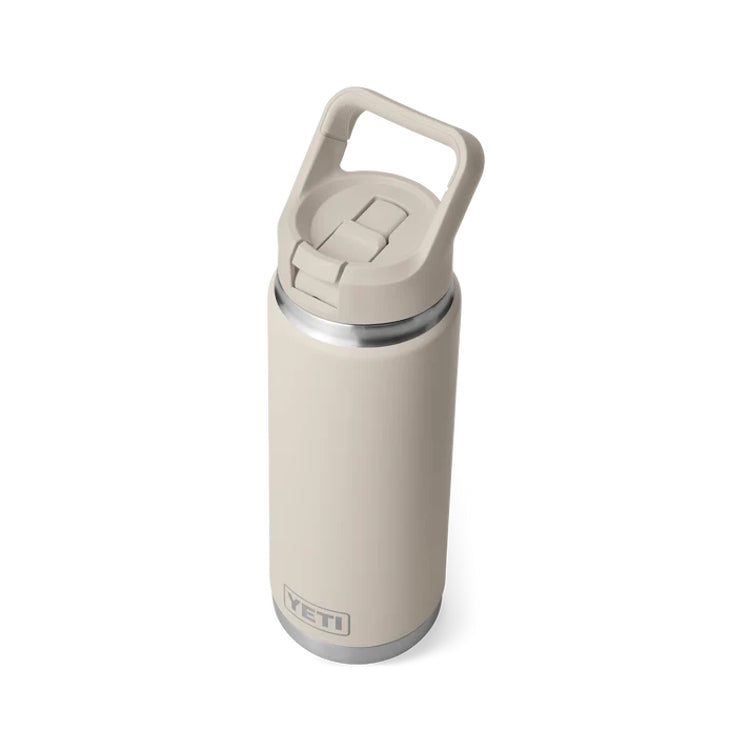 Yeti Rambler 26oz Insulated Bottle with Colour Matched Straw Cap - Cape Taupe