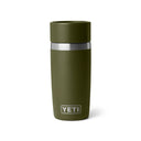 Yeti Rambler 12oz Travel Bottle - Olive/King Crab Orange