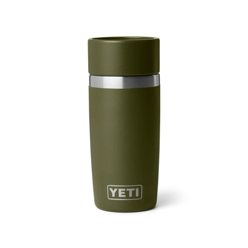 Yeti Rambler 12oz Travel Bottle - Olive/King Crab Orange