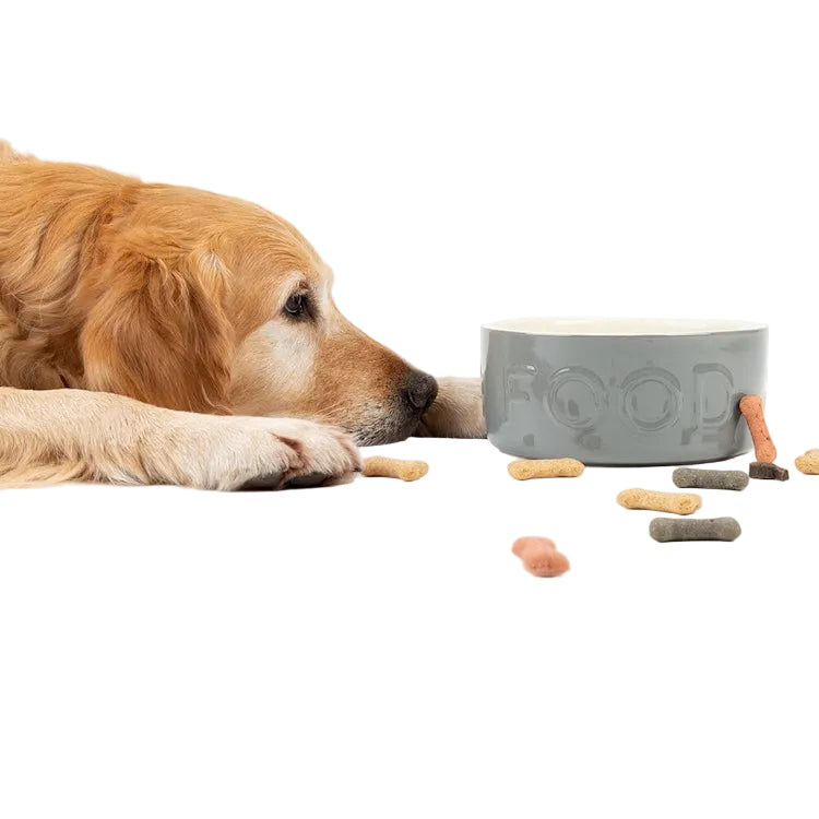 Scruffs Classic Dog Food Bowl - Grey