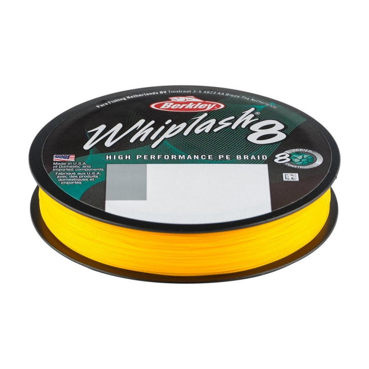 Berkley Whiplash 8 Braid - Yellow - 300m