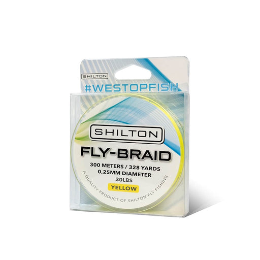 Shilton Fly Braid - Yellow - 300m 30lbs 0.25mm