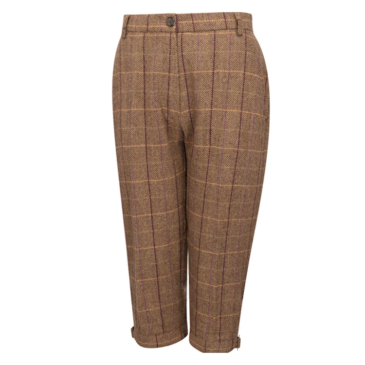 Hoggs of Fife Ladies Eden Tweed Breeks - Bracken