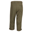 Hoggs Of Fife Tummel Tweed Field Breeks - Olive/Wine