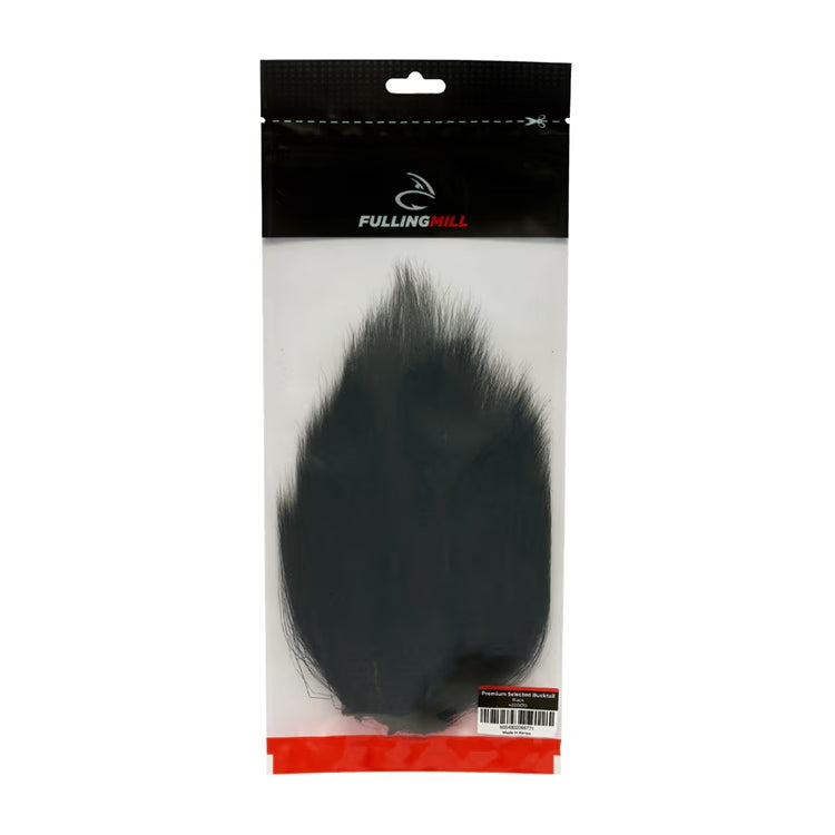 Fulling Mill Premium Selected Bucktail - Black