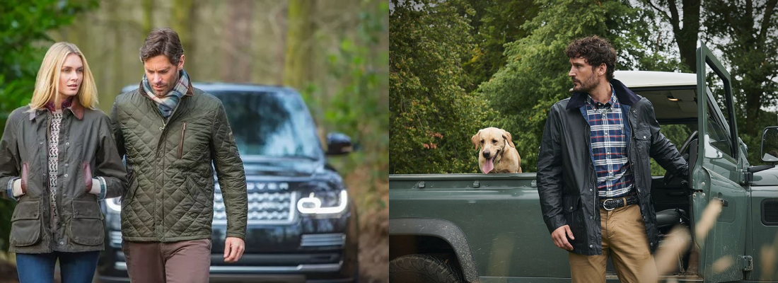 Barbour clearance center sales