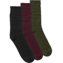 Barbour Cheswick Sock Set - Black Slate Tartan