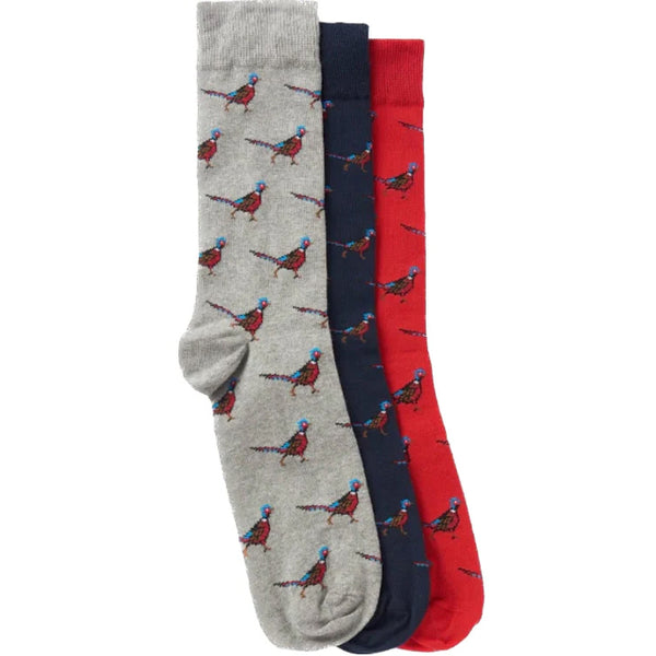 Barbour Pheasant Socks Gift Box Selection