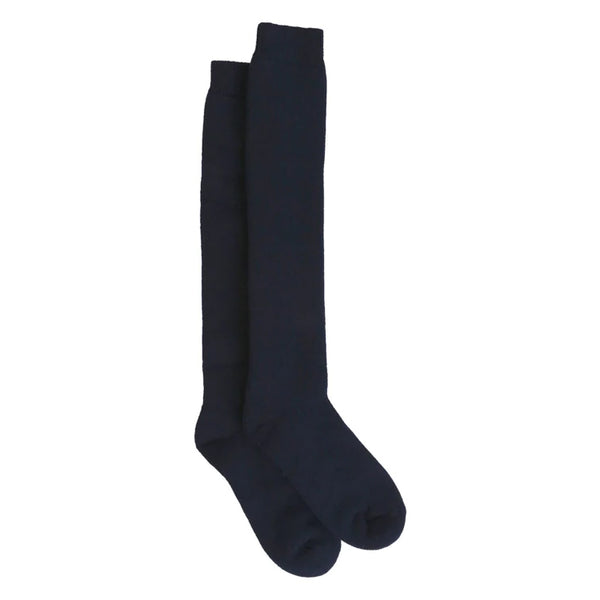 Barbour Wellington Knee Socks - Navy
