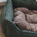 House of Paws Moss Tweed Rectangle Dog Bed