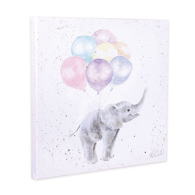 Wrendale Designs Little Wren Canvas Print - Up and Away