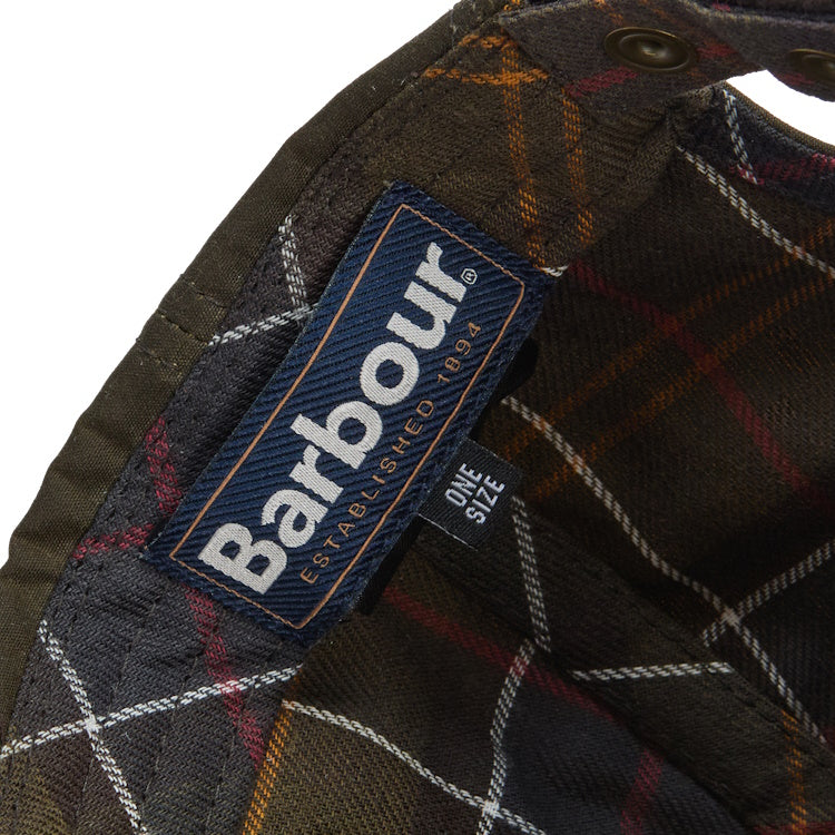 Barbour Ashby Cap - Olive/Brown