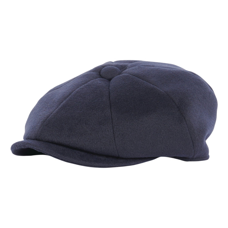 Barbour Brendon Bakerboy Cap - Navy