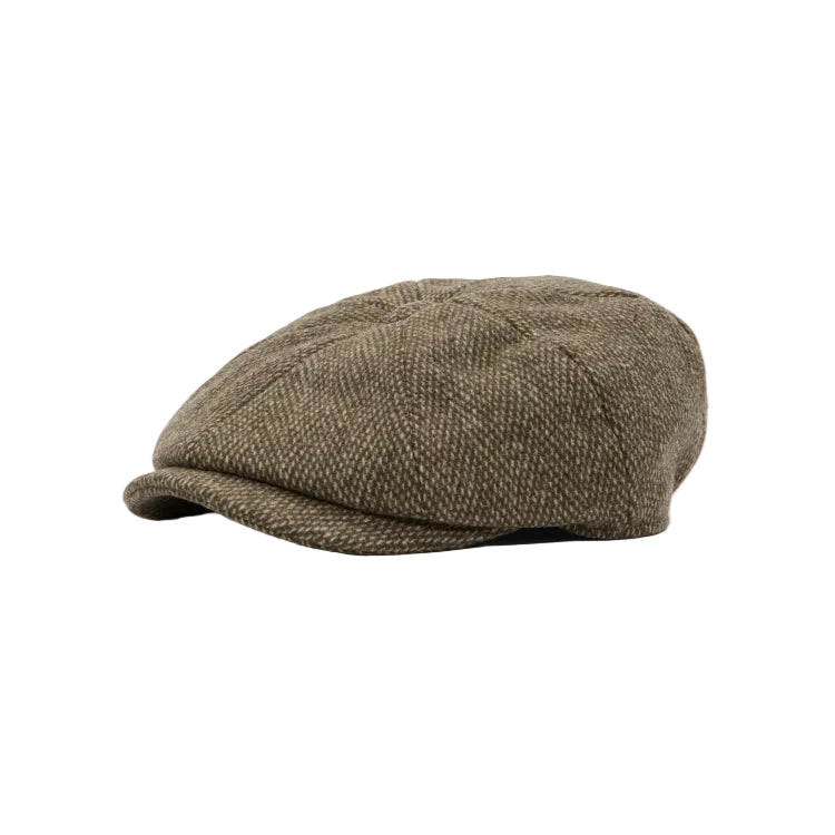 Barbour Winston Bakerboy Cap - Olive