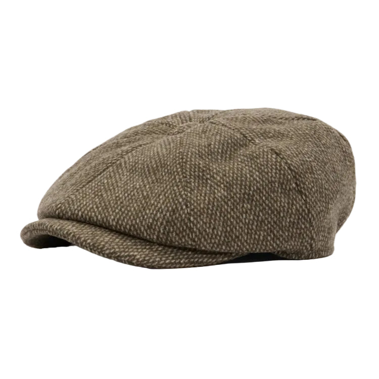 Barbour Winston Bakerboy Cap - Olive