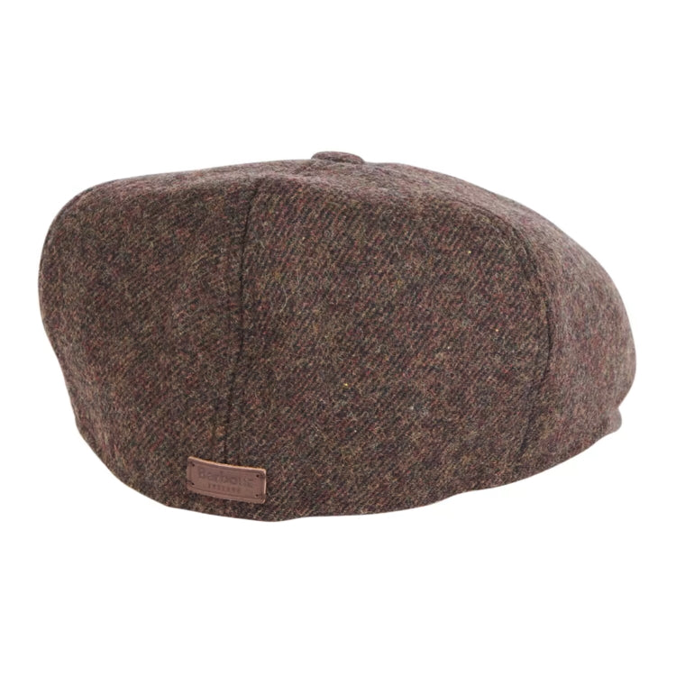 Barbour Claymore Bakerboy Cap - Dark Brown