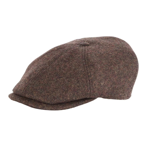 Barbour Claymore Bakerboy Cap - Dark Brown