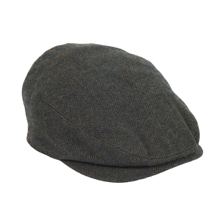 Barbour Barlow Flat Cap - Olive