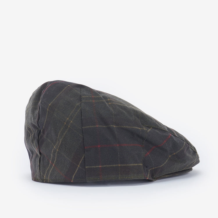 Barbour Tartan Wax Flat Cap - Classic Tartan