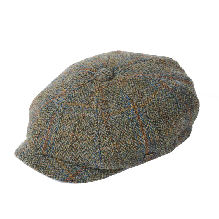 Failsworth Carloway Harris Tweed Bakerboy Cap - Pattern 2023