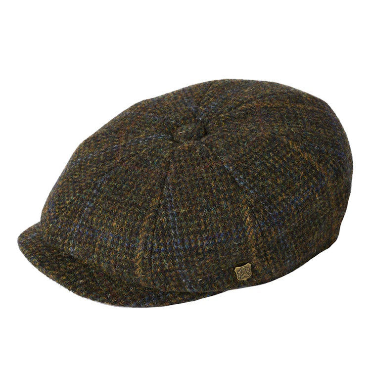 Failsworth Carloway Harris Tweed Bakerboy Cap - Pattern 5080