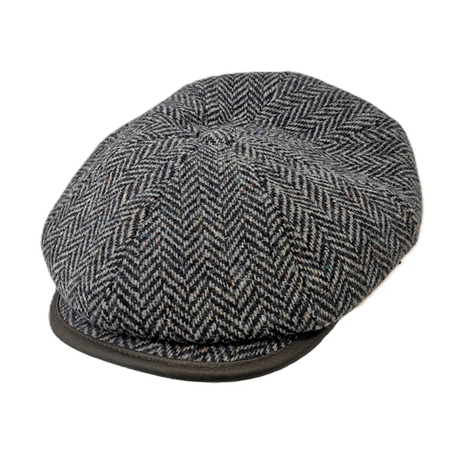 Failsworth Shelby Donegal Style Tweed Bakerboy Cap - Pattern 2578