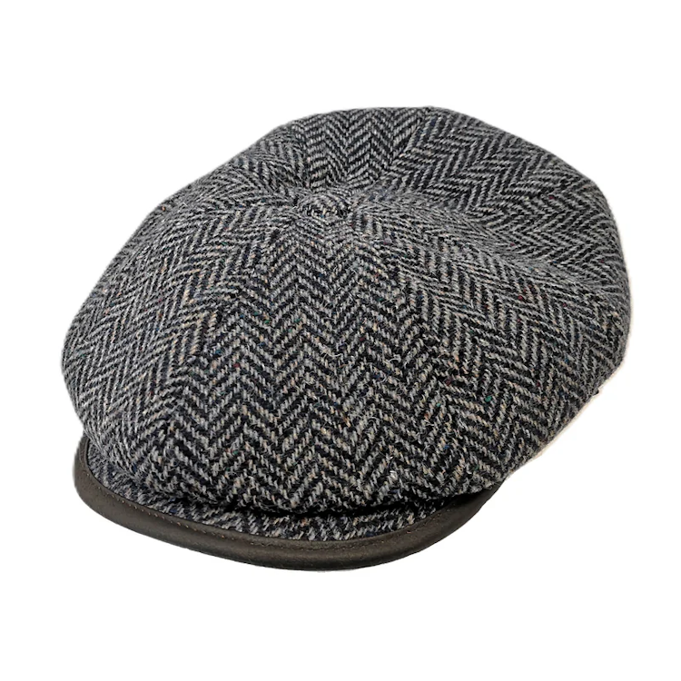 Failsworth Shelby Donegal Style Tweed Bakerboy Cap - Pattern 2578