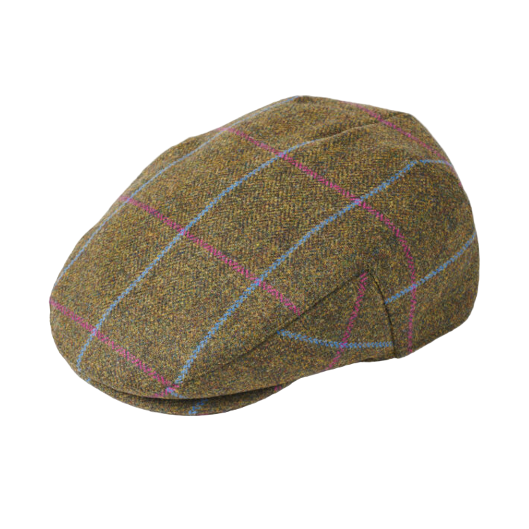Failsworth Waterproof Country Tweed Flat Cap - Pattern 486