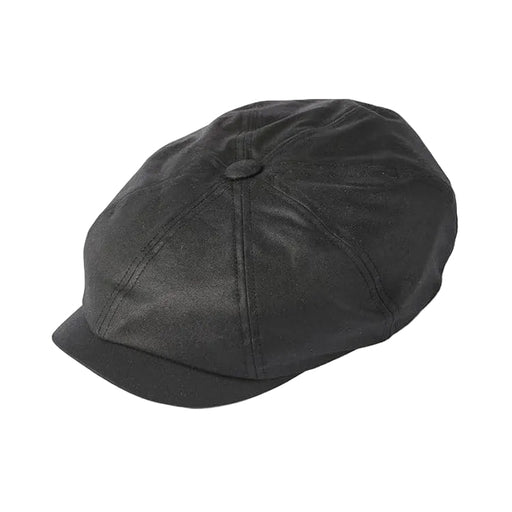 Failsworth Wax Alfie 8 Piece Bakerboy Cap - Black