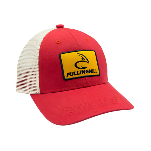 Fulling Mill Rising Sun Trucker Cap - Red/Yellow
