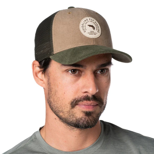 Guideline Badge Trucker Cap - Forest