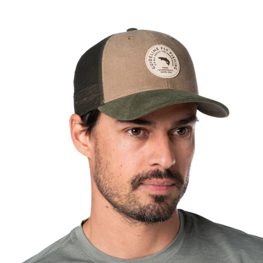 Guideline Badge Trucker Cap - Forest