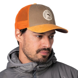 Guideline Badge Trucker Cap - Heat