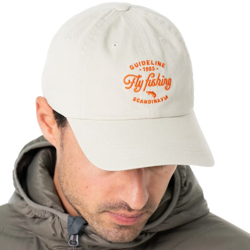 Guideline Fly Fishing Dad Cap - Bone