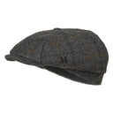 Harkila Benmore Baker Boy Cap - Charcoal Grey