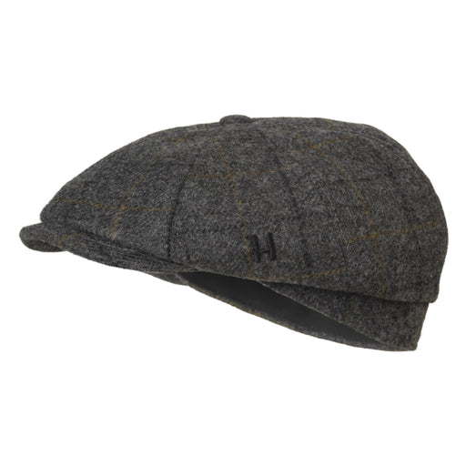 Harkila Benmore Baker Boy Cap - Charcoal Grey