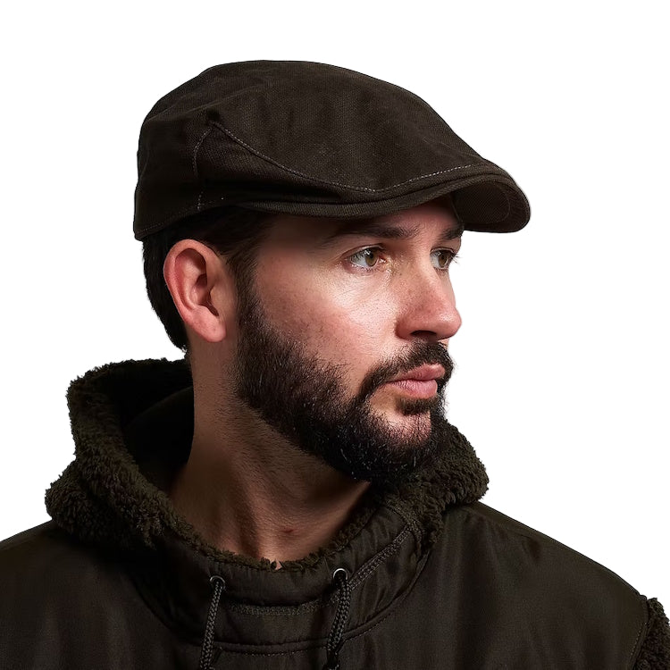 Jack Pyke Ashcombe Flat Cap - Olive Brown