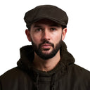 Jack Pyke Ashcombe Flat Cap - Olive Brown