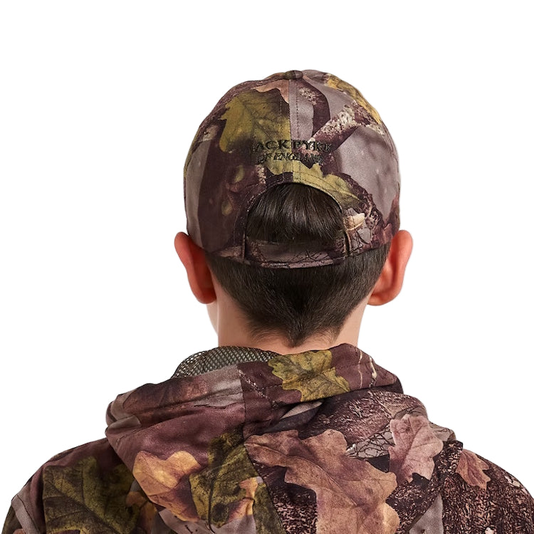 Jack Pyke Junior Stealth Baseball Cap - English Oak Evolution