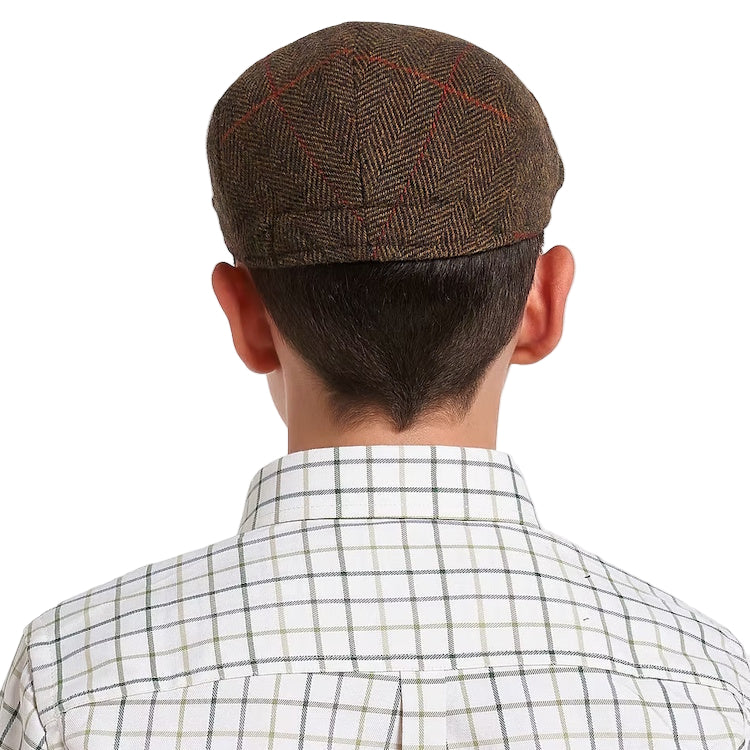 Jack Pyke Junior Wool Blend Flat Cap - Brown Tweed