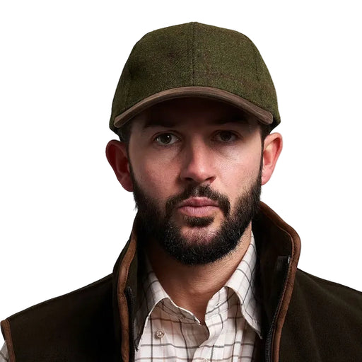 Jack Pyke Lowland Tweed Baseball Cap - Green