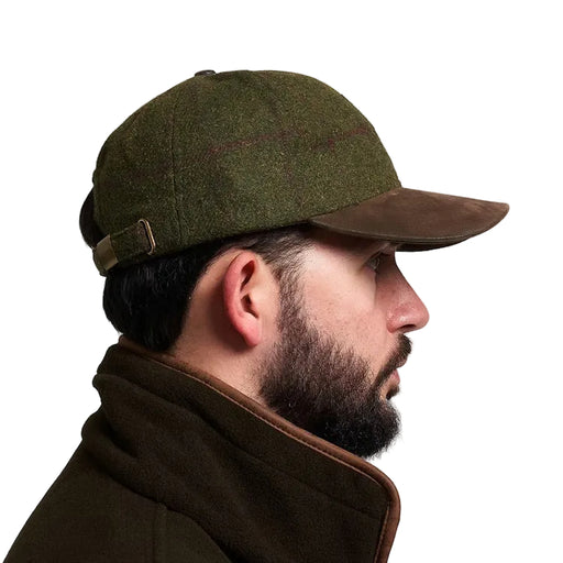 Jack Pyke Lowland Tweed Baseball Cap - Green