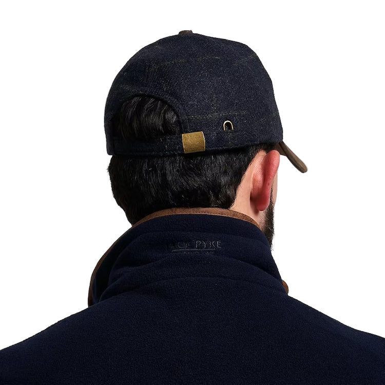 Jack Pyke Lowland Tweed Baseball Cap - Navy