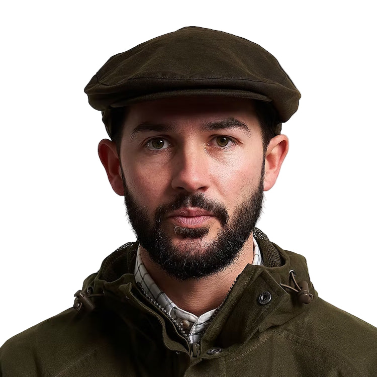 Jack Pyke Wax Flat Cap - Green