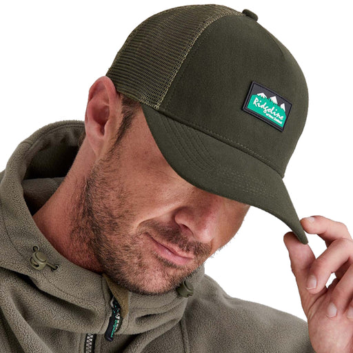 Ridgeline Monsoon Trucker Cap - Deep Forest