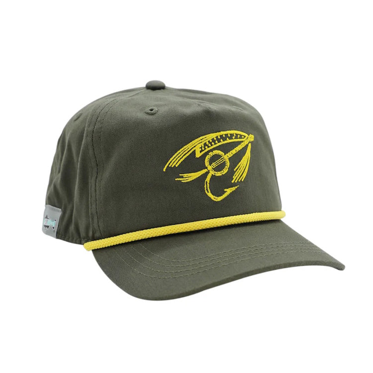 Rep Your Water Brimmed Cap 5 Panel Unstructured Infamous - Stringdusters Banjo Fly