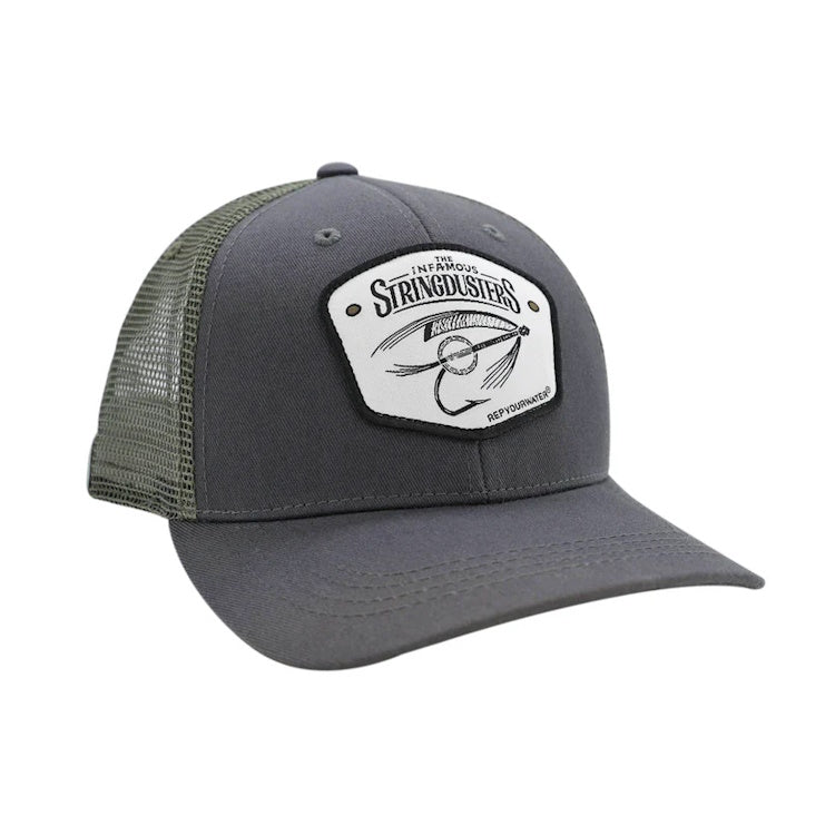 Rep Your Water Brimmed Cap Standard Fit - Infamous Stringdusters Banjo Fly