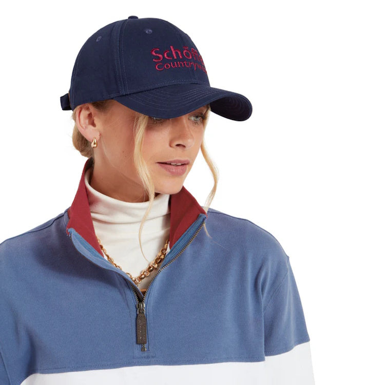 Schoffel Heritage Trucker Cap - Navy