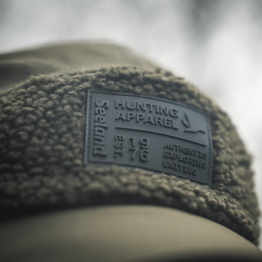 Seeland Teddy Fold Down Cap - Pine Green